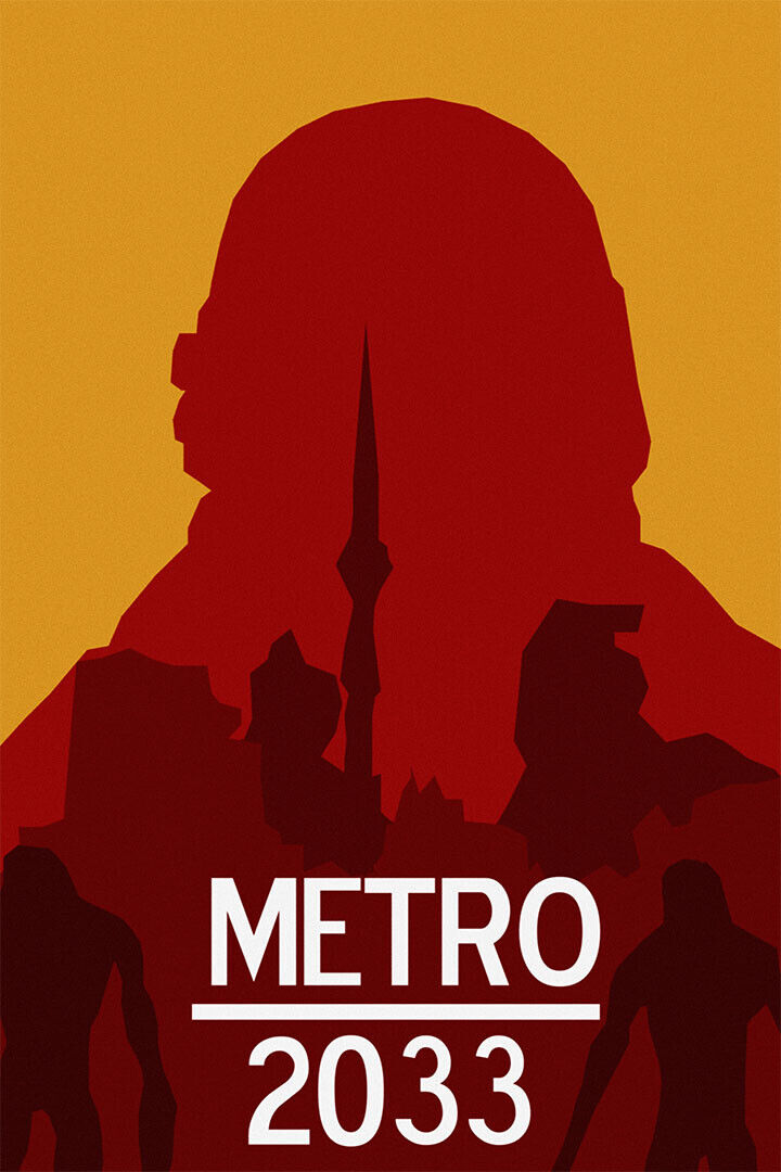 Metro Video Game First Person Marksmanship Game Poster Wall Art Print Home Wall Decor