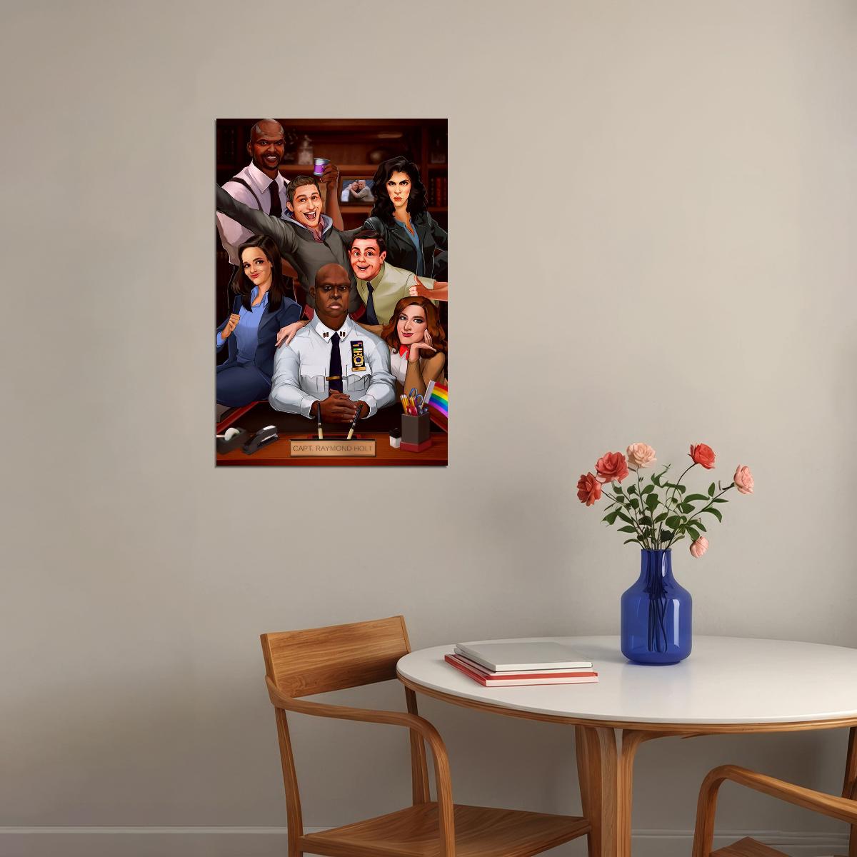 Brooklyn Nine Nine Movie Adventure Action Poster Wall Art Print Home Wall Decor - xonomax