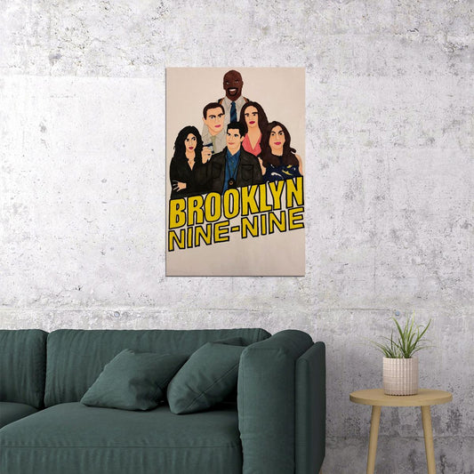 Brooklyn Nine Nine Movie Excitement Crime Poster Wall Art Print Home Wall Decor - xonomax