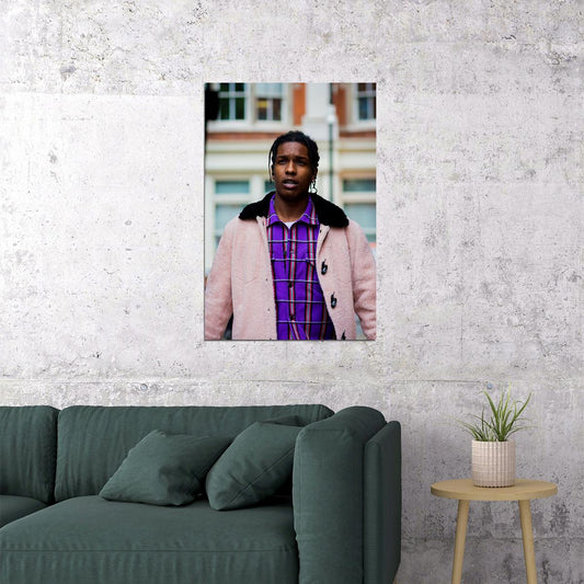 Modern Asap Rocky Rap Singer Artist Poster Wall Art Print Home Wall Decor - xonomax