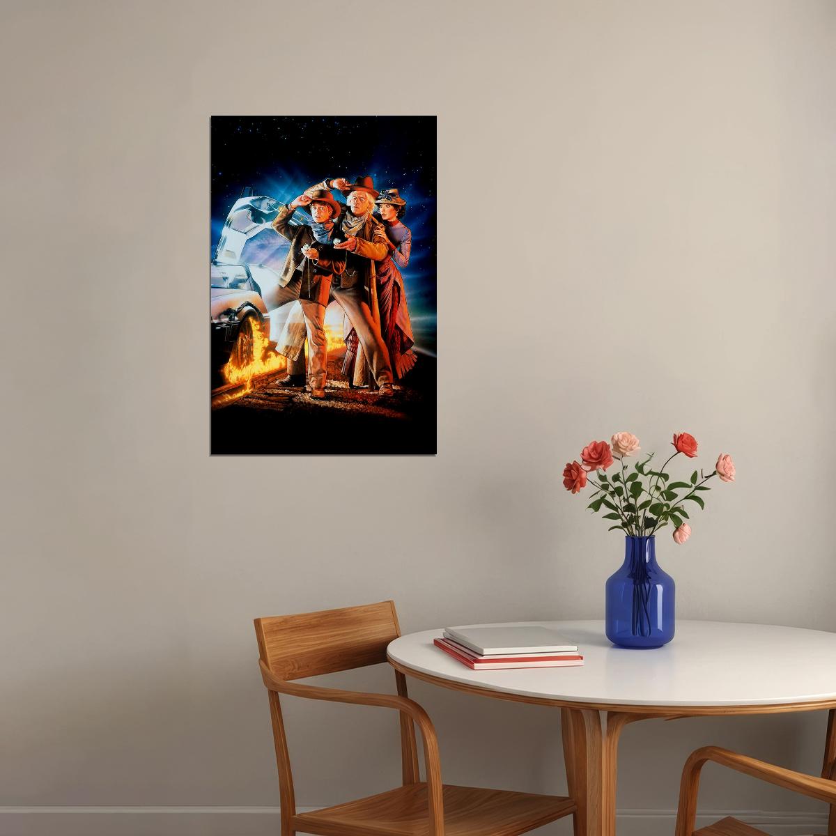 Back To The Future Classic Movie Science Fiction Poster Wall Art Print Home Wall Decor - xonomax