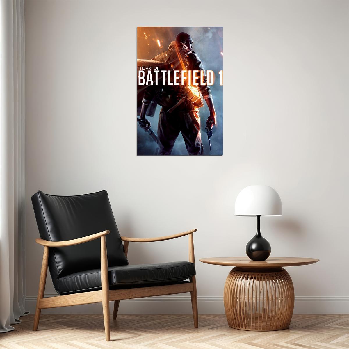 Battlefield 1 Rpg Video Game Adventure Action Poster Wall Art Print Home Wall Decor
