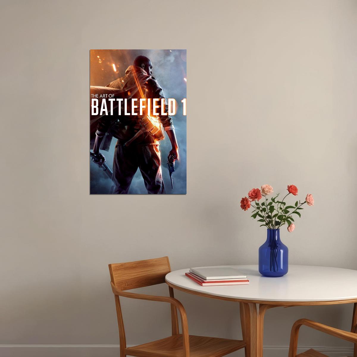 Battlefield 1 Rpg Video Game Adventure Action Poster Wall Art Print Home Wall Decor