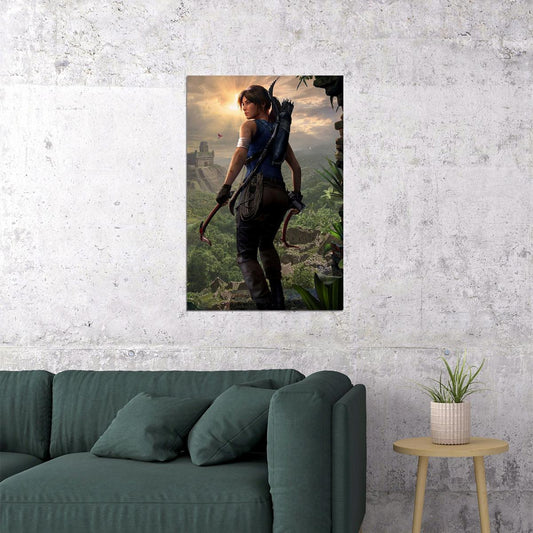 Shadow Of The Tomb Raider Adventure Action Video Game Series Poster Wall Art Print Home Wall Decor - xonomax