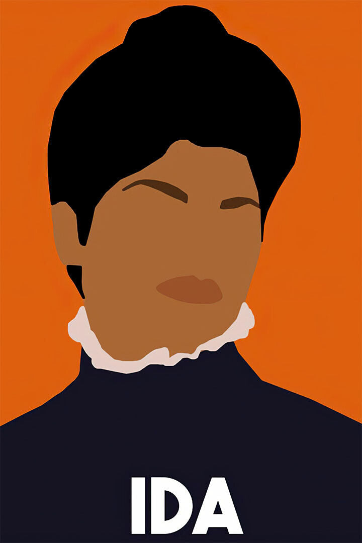 Ida B Wells Portrait Feminist Icon Poster Wall Art Print Home Wall Decor - xonomax