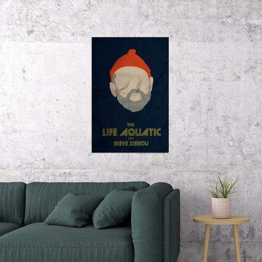 The Life Aquatic With The Steve Zissou Comedy Poster Wall Art Print Home Wall Decor - xonomax