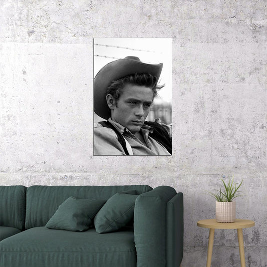 James Dean 1955 Vintage Photography Artist Poster Wall Art Print Home Wall Decor - xonomax