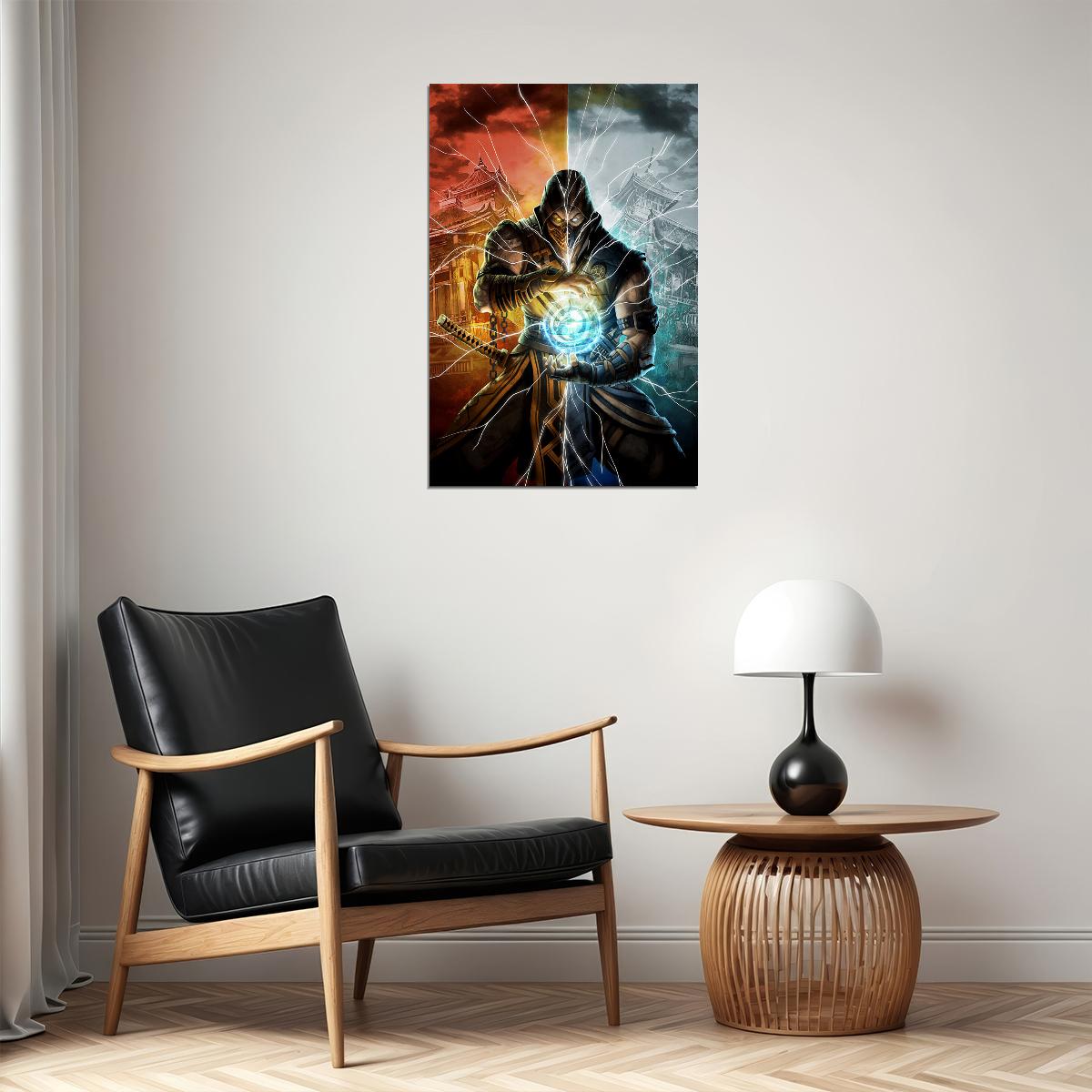 Mortal Kombat 11 Video Game Series Fantasy Poster Wall Art Print Home Wall Decor