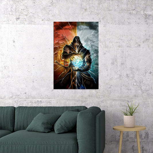 Mortal Kombat 11 Video Game Series Fantasy Poster Wall Art Print Home Wall Decor - xonomax