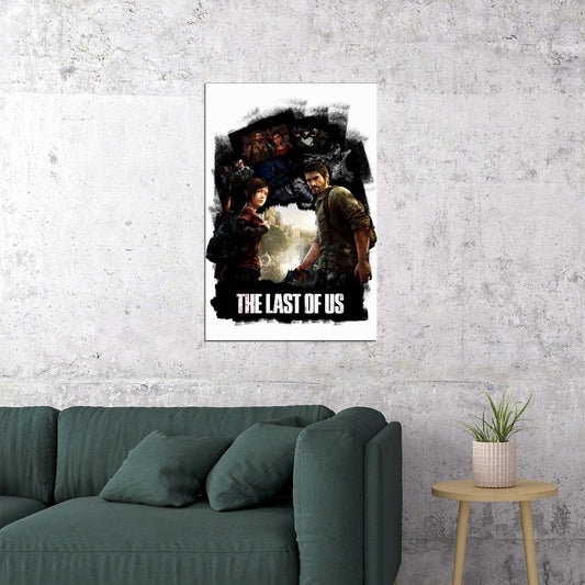 The Last Of Us Video Games Series Action Poster Wall Art Print Home Wall Decor - xonomax