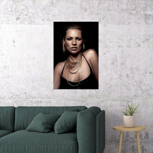 Kate Moss Fashion Beautiful Artist Poster Wall Art Print Home Wall Decor - xonomax