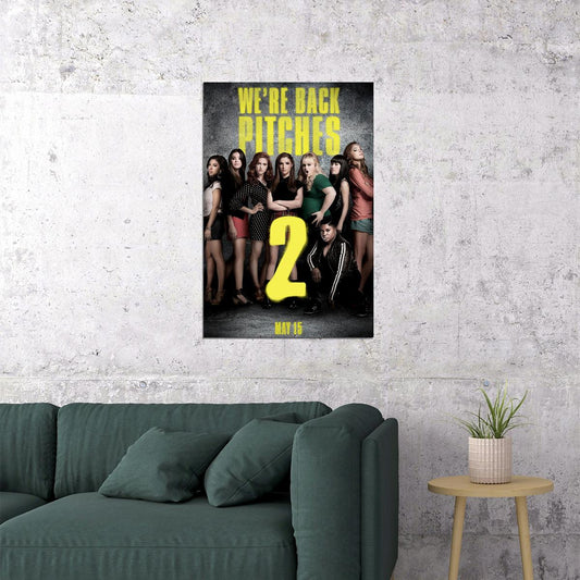 Pitch Perfect 2 Movie Poster Wall Art Print Home Wall Decor - xonomax