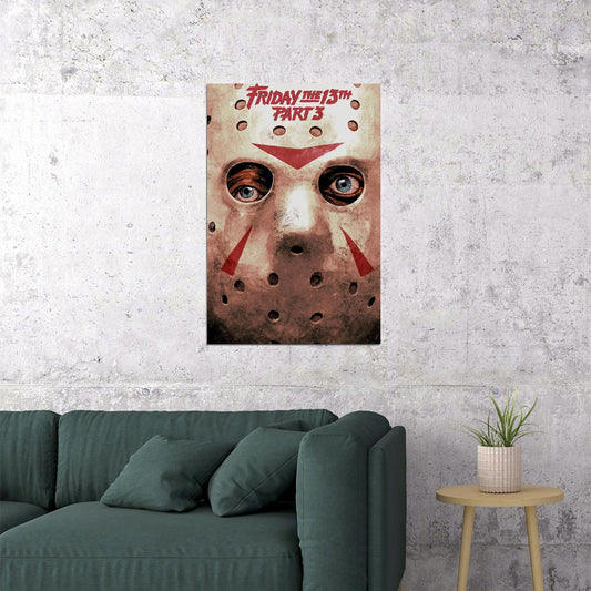 Friday The 13th Movie Thriller Horror Poster Wall Art Print Home Wall Decor - xonomax