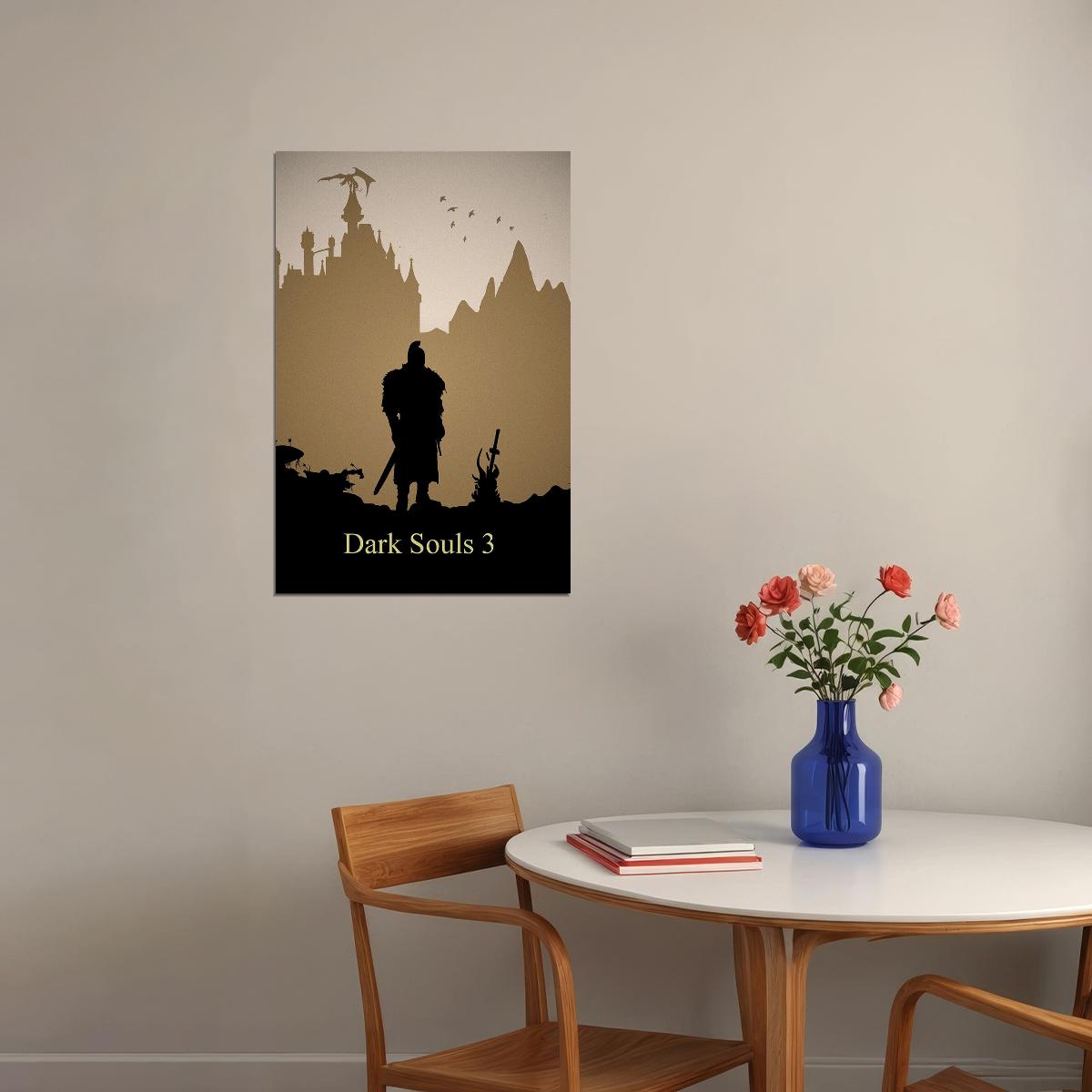 Dark Souls Remastered Video Game Fantasy Poster Wall Art Print Home Wall Decor