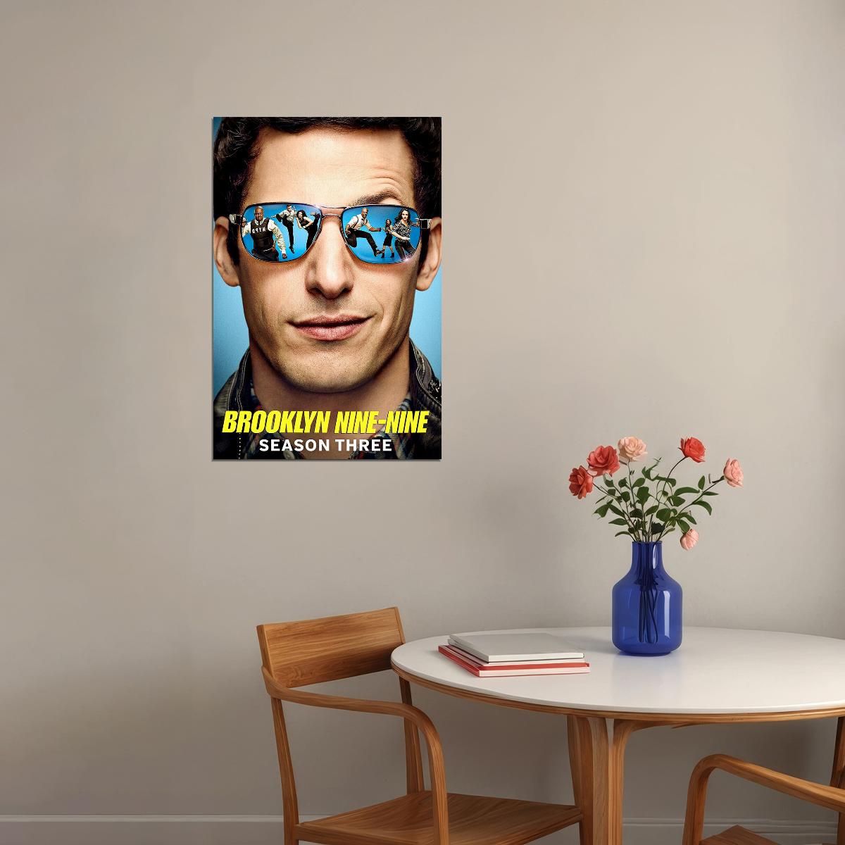 Brooklyn Nine Nine Movie Excitement Crime Poster Wall Art Print Home Wall Decor - xonomax