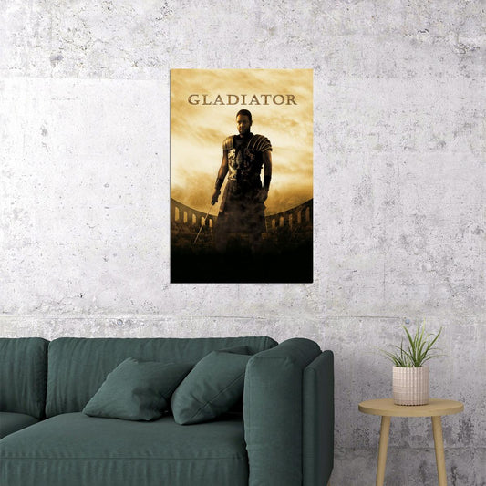 Gladiator Movie Action Drama Adventure Poster Wall Art Print Home Wall Decor - xonomax