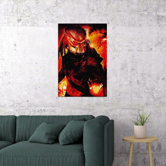 Predator Classic Movie Action Horror Vintage Poster Wall Art Print Home Wall Decor - xonomax