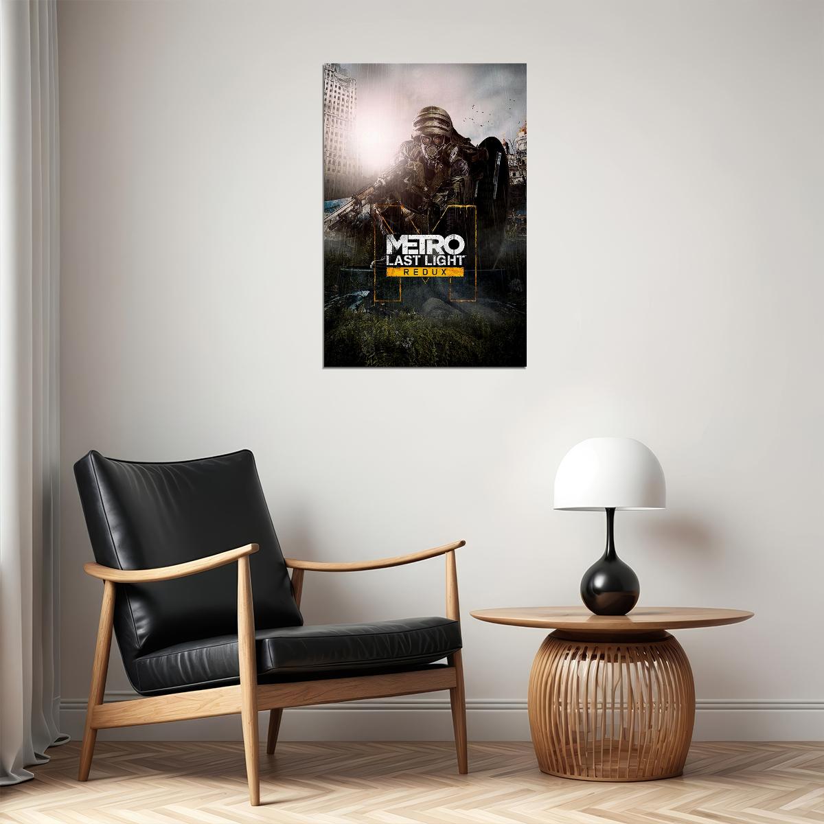 Metro Video Game Adventure Action Horror Poster Wall Art Print Home Wall Decor