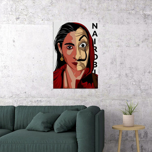 La Casa De Papel Money Heist Poster Print - xonomax