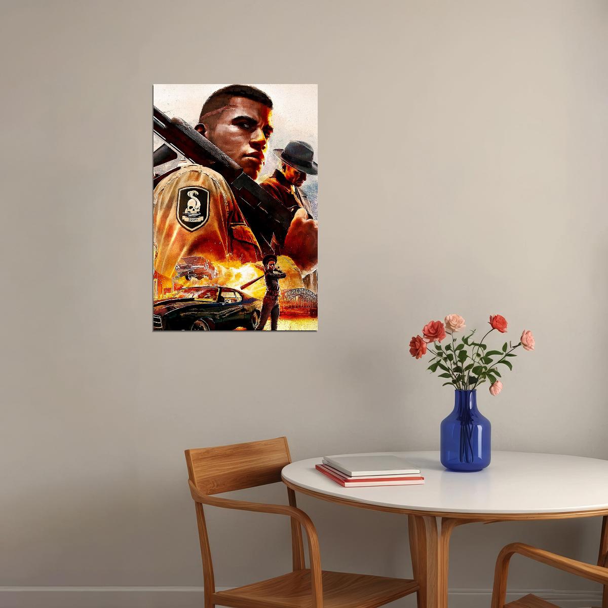 Mafia Iii Video Game Action Adventure Excitement Poster Wall Art Print Home Wall Decor