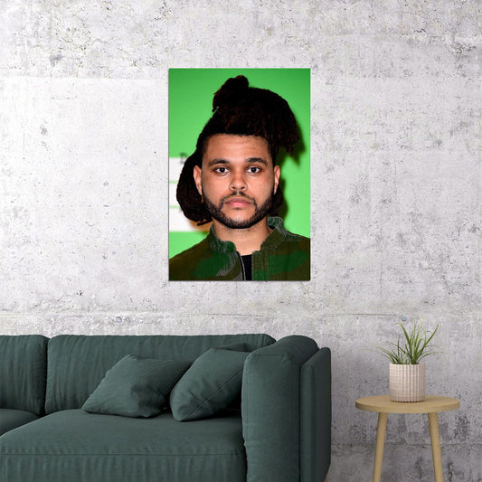 The Weeknd Singer Musician Singer Songwriter Poster Wall Art Print Home Wall Decor - xonomax