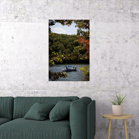 Sunrise Beach Lake Ozark Missouri Landscape Poster Wall Art Print Home Wall Decor - xonomax