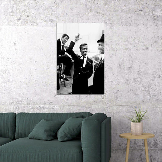 Rat Pack Photography Frank Sinatra Actress Poster Wall Art Print Home Wall Decor - xonomax