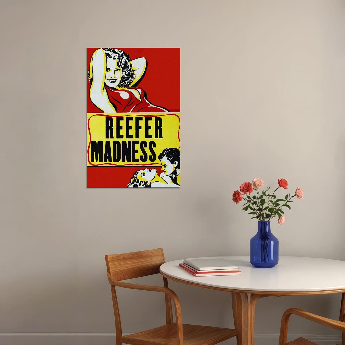 Reefer Madness Movie Crime Drama Poster Wall Art Print Home Wall Decor - xonomax