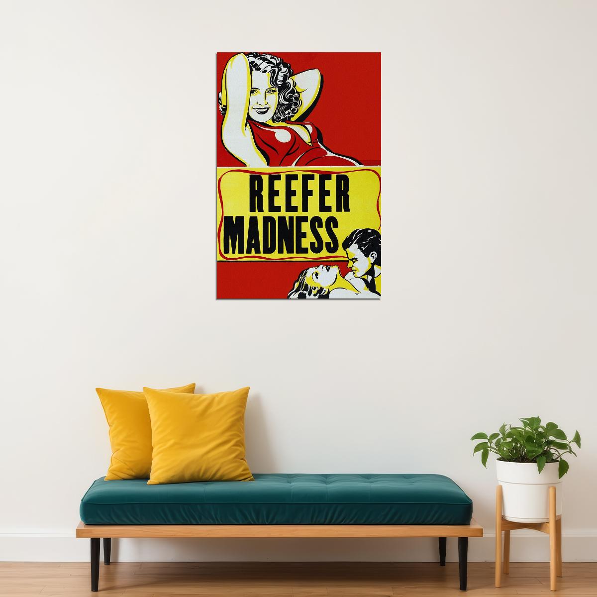 Reefer Madness Movie Crime Drama Poster Wall Art Print Home Wall Decor - xonomax