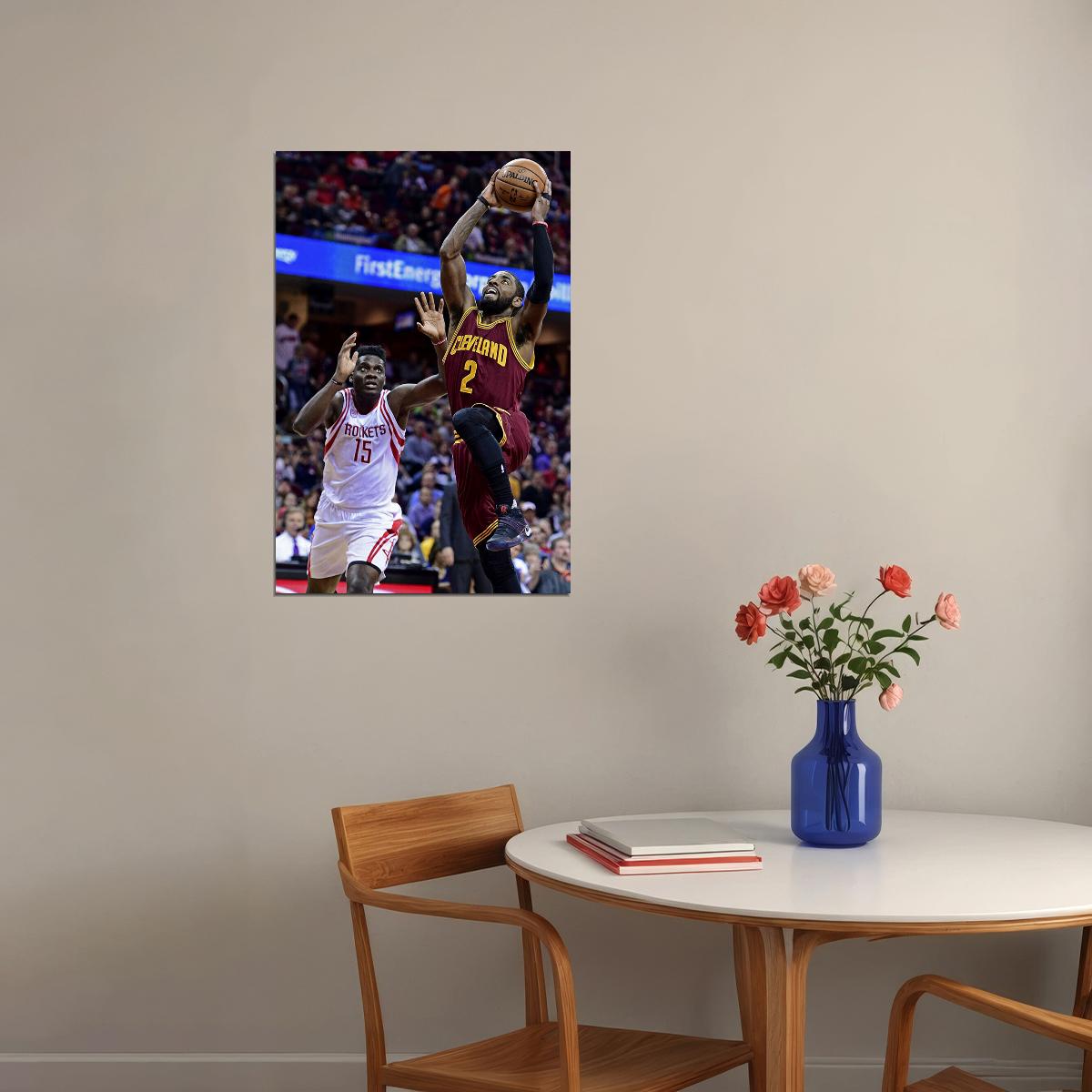 Dr.j Julius Erving Dunking Basketball Philadelphia Poster Wall Art Print Home Wall Decor - xonomax