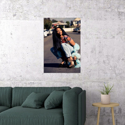 Sza Ctrl Rap Music Singer Star Music Album Famous Poster Wall Art Print Home Wall Decor - xonomax