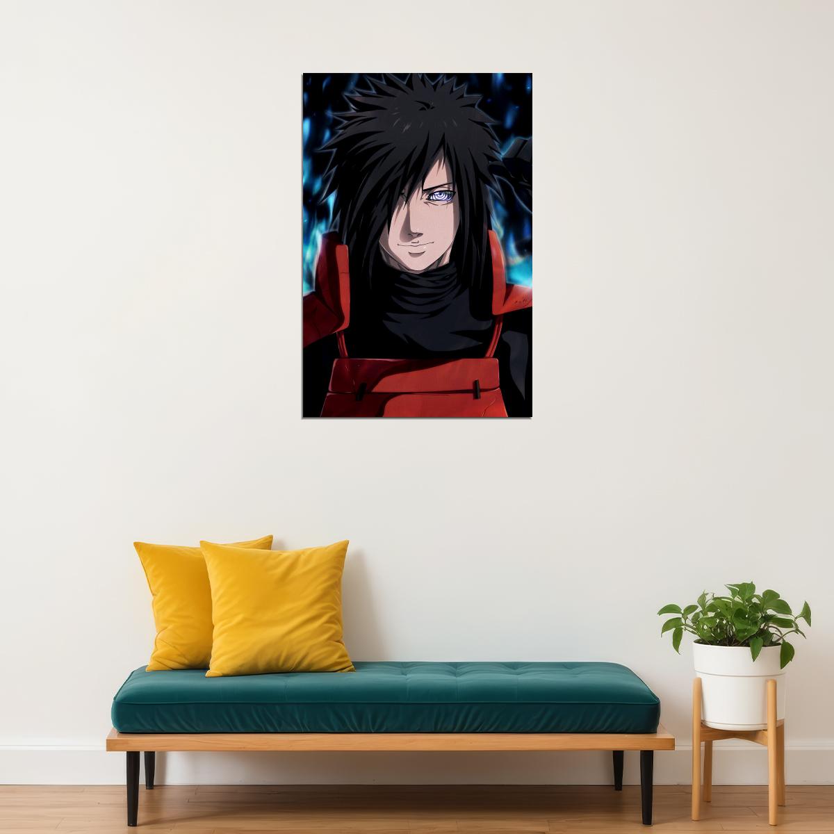 Madara Uchiha Anime Fictional Character Poster Wall Art Print Home Wall Decor