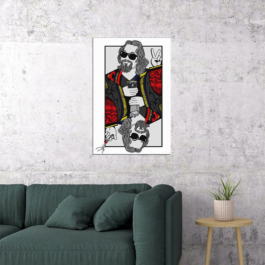 The Big Lebowski Classic Movie Character Comic Poster Wall Art Print Home Wall Decor - xonomax