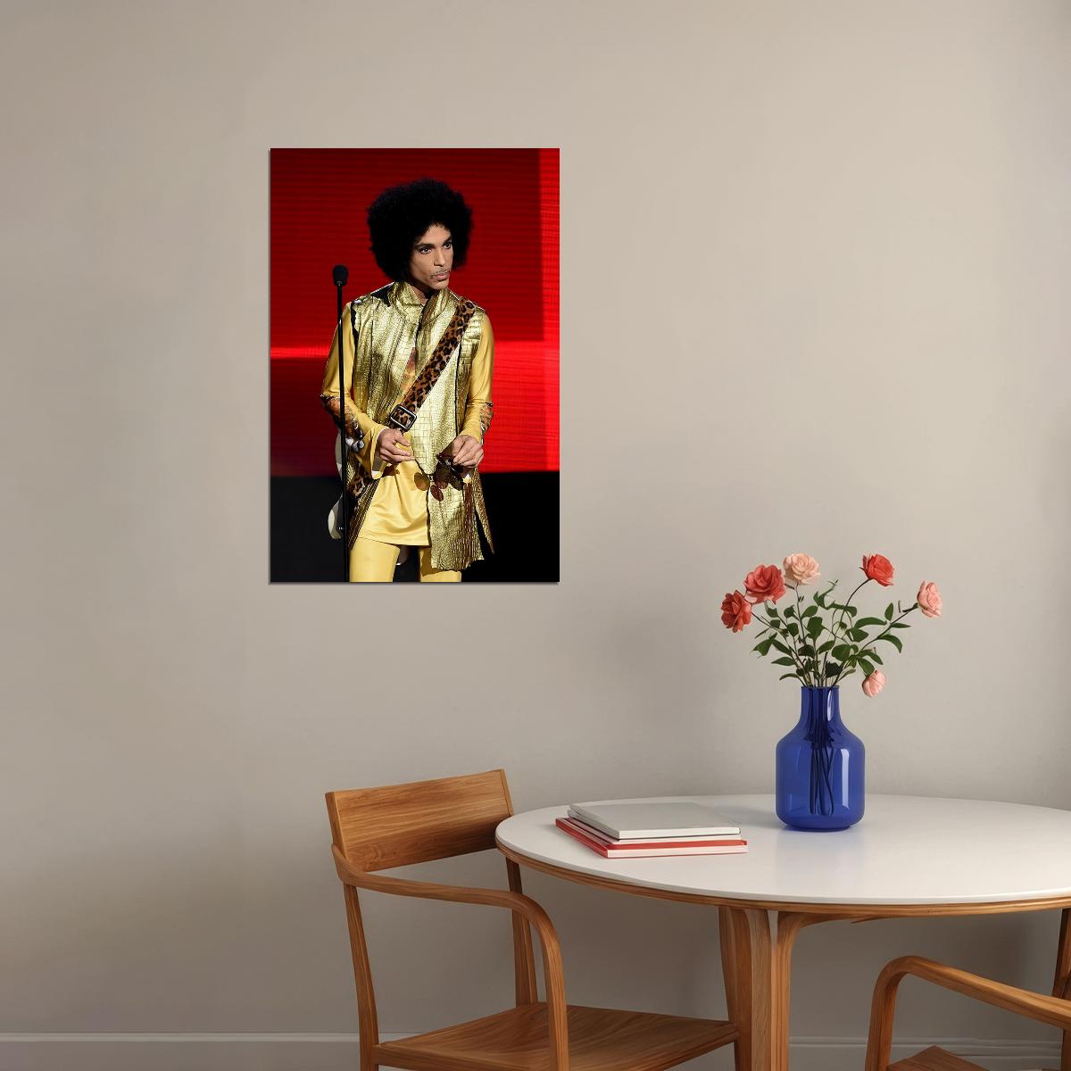 Prince Music Star Songwriter Singer Poster Wall Art Print Home Wall Decor - xonomax