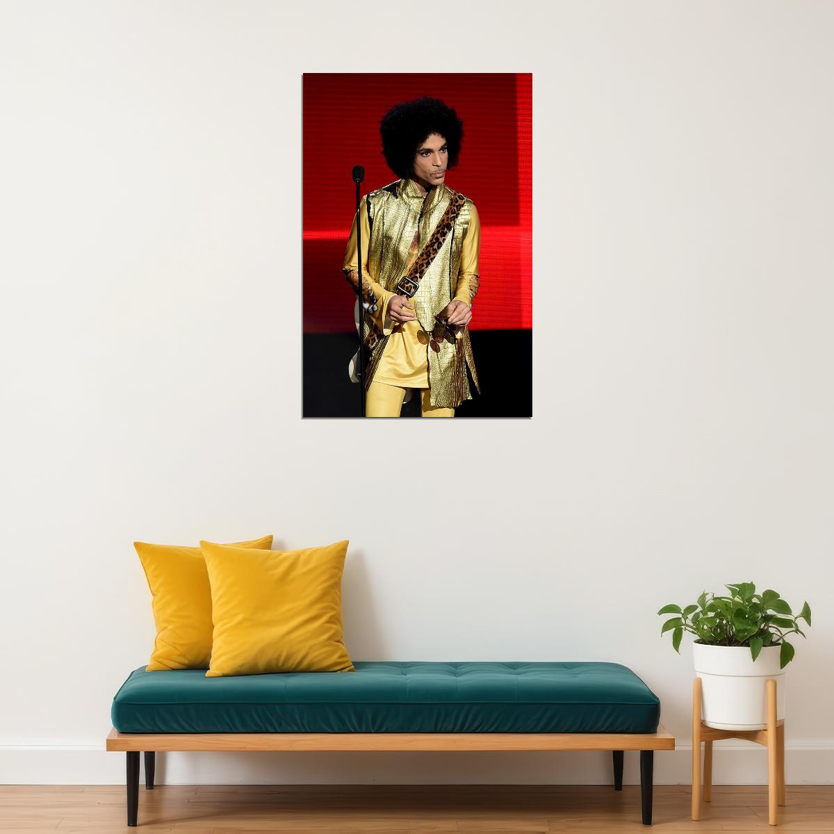 Prince Music Star Songwriter Singer Poster Wall Art Print Home Wall Decor - xonomax