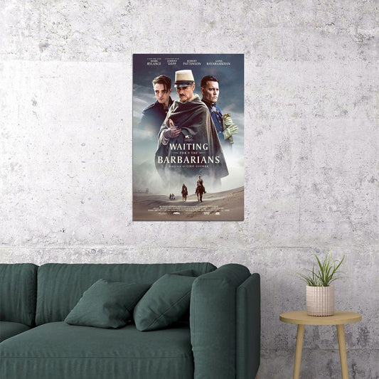 Waiting For The Barbarians Movie 2020 Poster Wall Art Print Home Wall Decor - xonomax