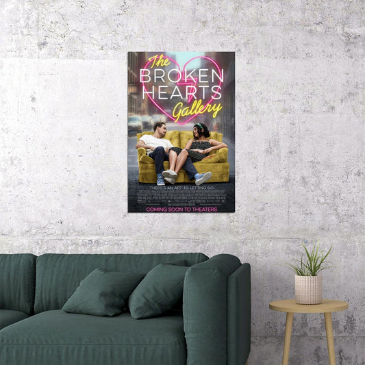 The Broken Hearts Gallery Movie 2020 Poster Wall Art Print Home Wall Decor - xonomax