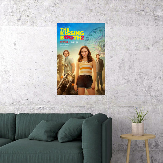 The Kissing Booth 2 Movie Poster Wall Art Print Home Wall Decor - xonomax