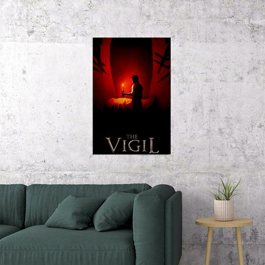 The Vigil 2020 Movie Horror Poster Wall Art Print Home Wall Decor - xonomax
