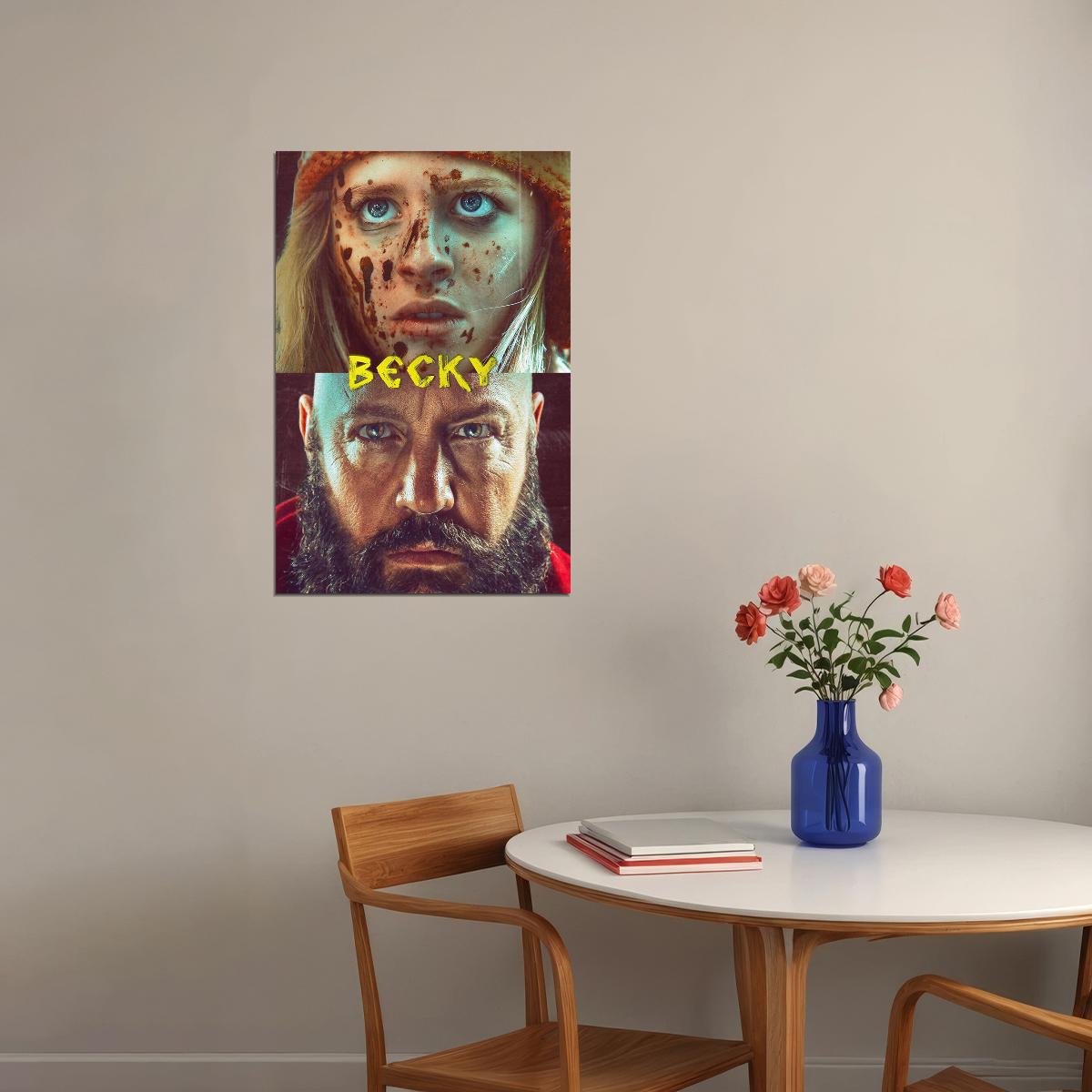 Becky Movie 2020 Action Poster Wall Art Print Home Wall Decor - xonomax