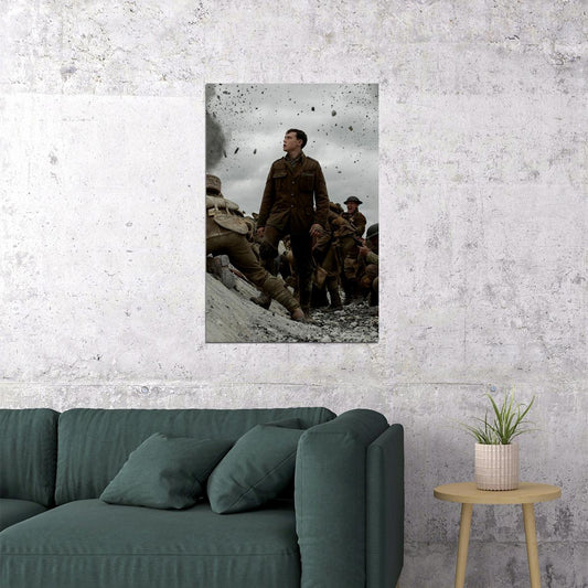 1917 Movie 2020 Battle Action Movie Poster Wall Art Print Home Wall Decor - xonomax