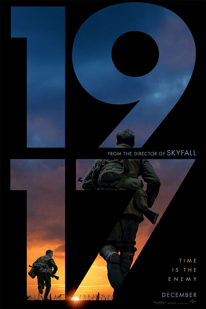 1917 Movie 2020 Battle Movie Poster Wall Art Print Home Wall Decor - xonomax