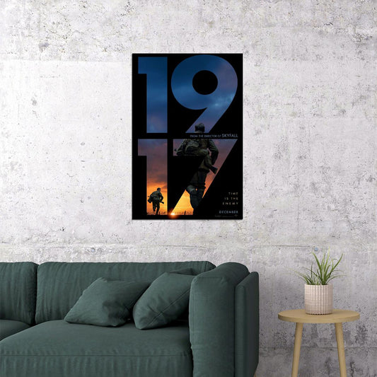 1917 Movie 2020 Battle Movie Poster Wall Art Print Home Wall Decor - xonomax