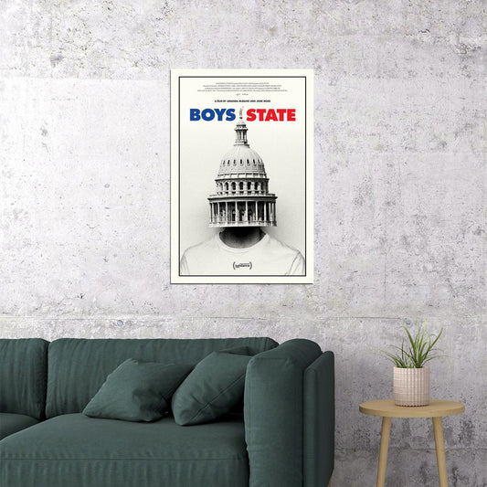 Boys State Movie 2020 Documentary Poster Wall Art Print Home Wall Decor - xonomax