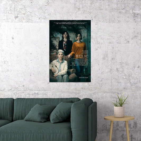 Relic Movie 2020 Horror Poster Wall Art Print Home Wall Decor - xonomax