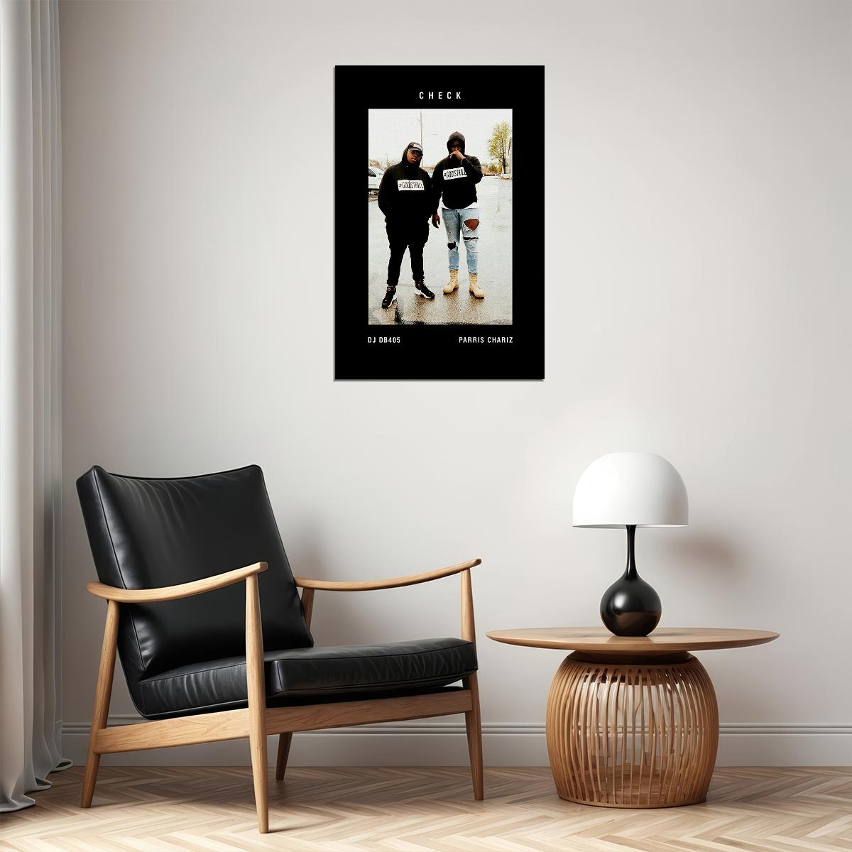 Parris Chariz Check Music Mixtape Poster Wall Art Print Home Wall Decor - xonomax