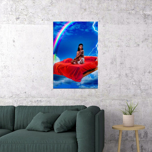 Rico Nasty Nightmare Vacation Music Mixtape Poster Wall Art Print Home Wall Decor - xonomax