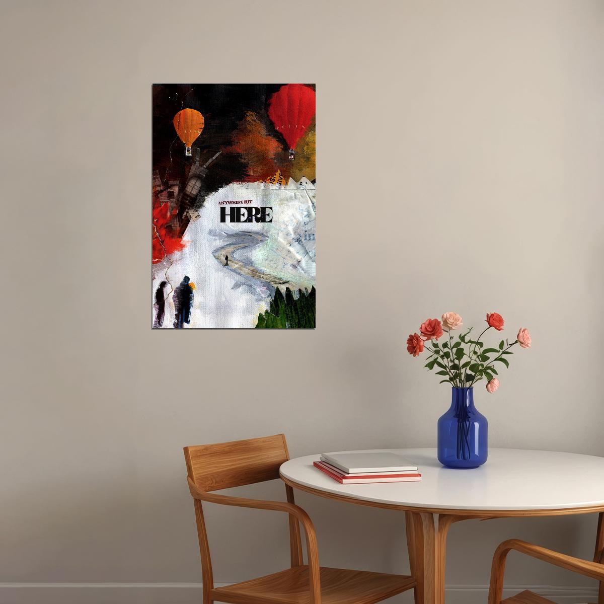 Nyck Caution Cover Anywhere But Here Music Poster Wall Art Print Home Wall Decor - xonomax