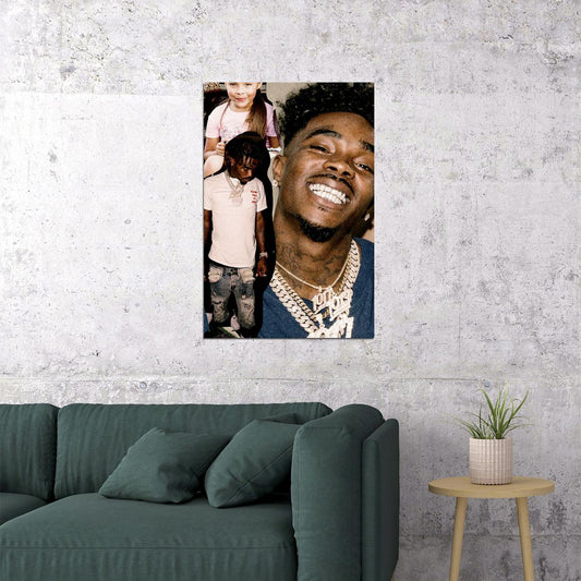 Foogiano Gutta Baby Musician Poster Wall Art Print Home Wall Decor - xonomax