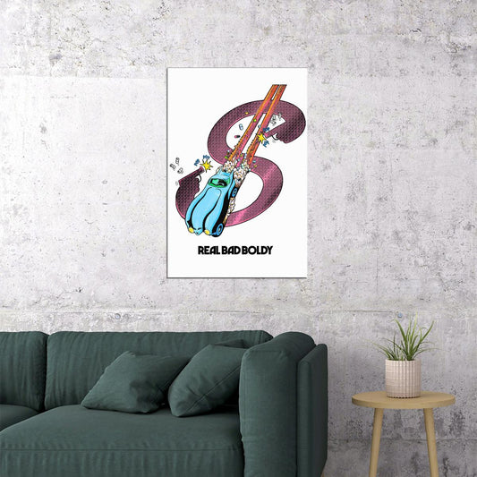 Boldy James X Real Bad Man Album Boldy Poster Wall Art Print Home Wall Decor - xonomax